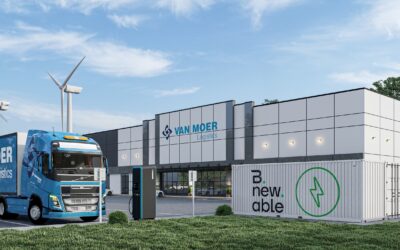 Projectnieuws |  Bnewable en Van Moer logistics gaan samenwerken