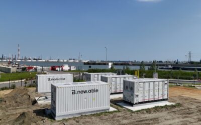 Twee grote BtM BESS-projecten naderen go-live in de haven van Antwerpen